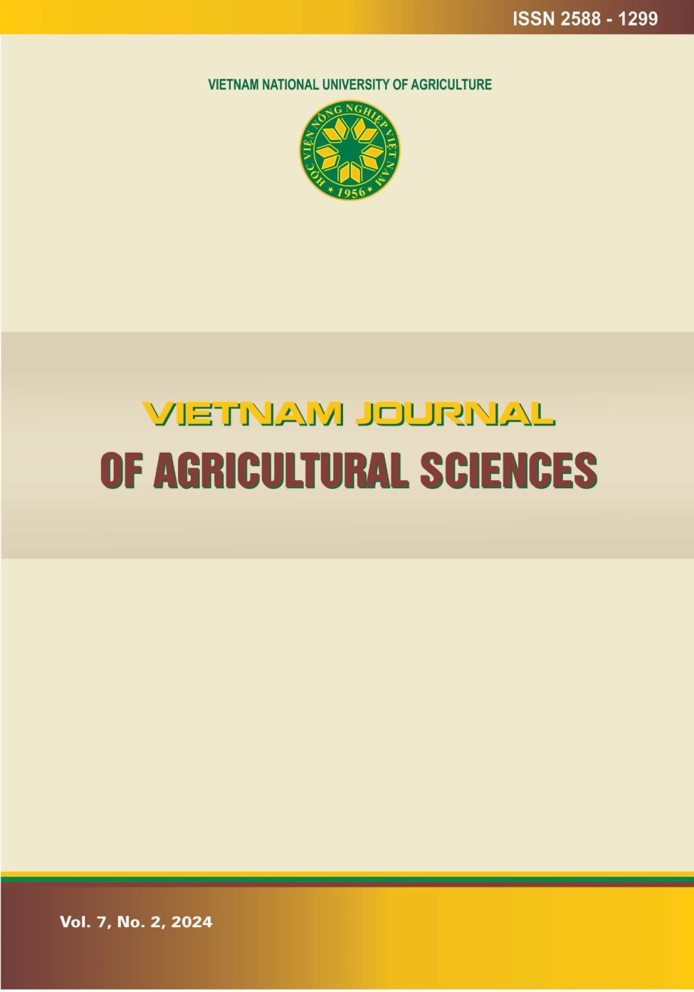 					View Vol. 7 No. 2 (2024): Vietnam Journal of Agricultural Sciences
				
