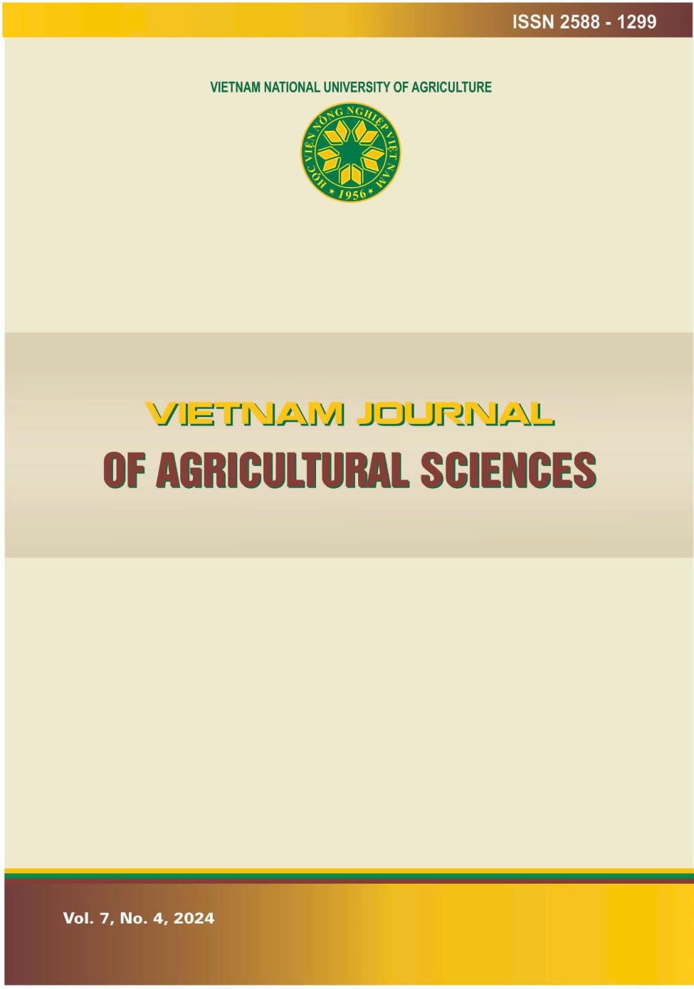 					View Vol. 7 No. 4 (2024): Vietnam Journal of Agricultural Sciences
				